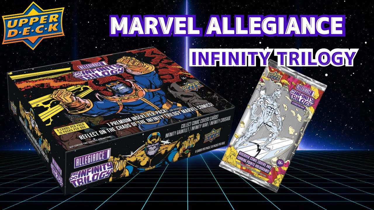 【Part1】UPPER DECK MARVEL ALLEGIANCE INFINITY TRILOGY開封！！