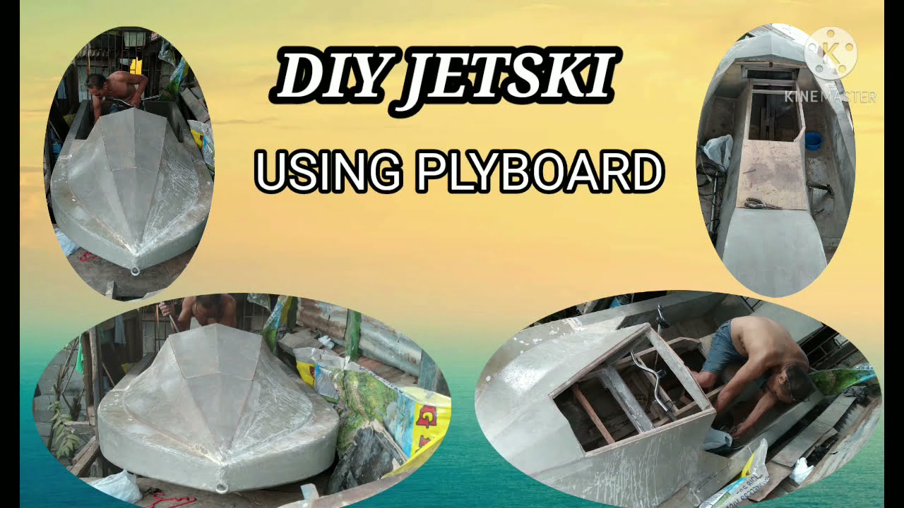DIY JETSKI / USING PLYBOARD PART 1