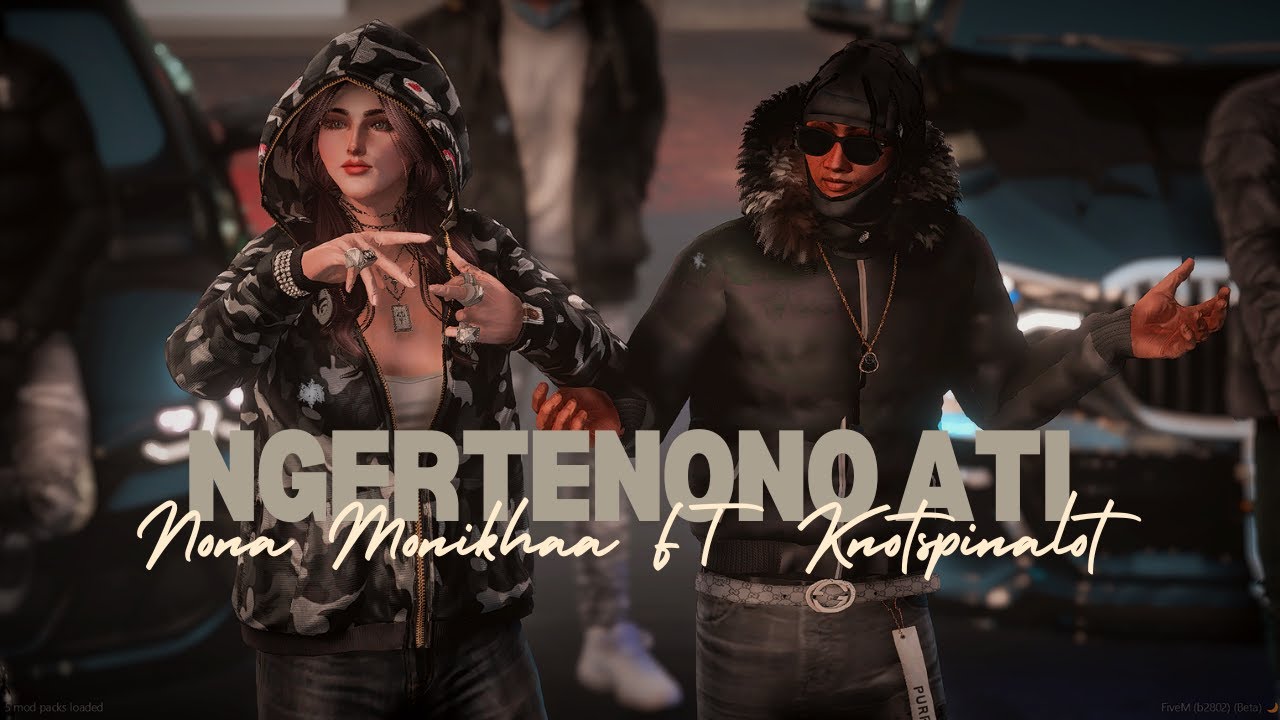 Nona Monikhaa -  NGERTENONO ATI REMIX (ft. Knotspinalot) | OFFICIAL MUSIC VIDEO [Prod. Cvplis]
