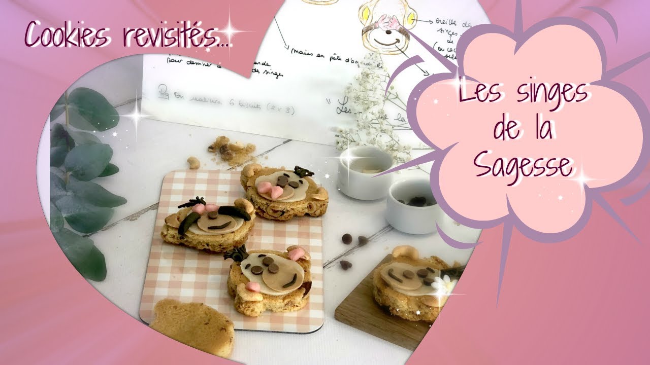 °🙈 COOKIES 🙉 SINGES DE LA SAGESSE🙊°