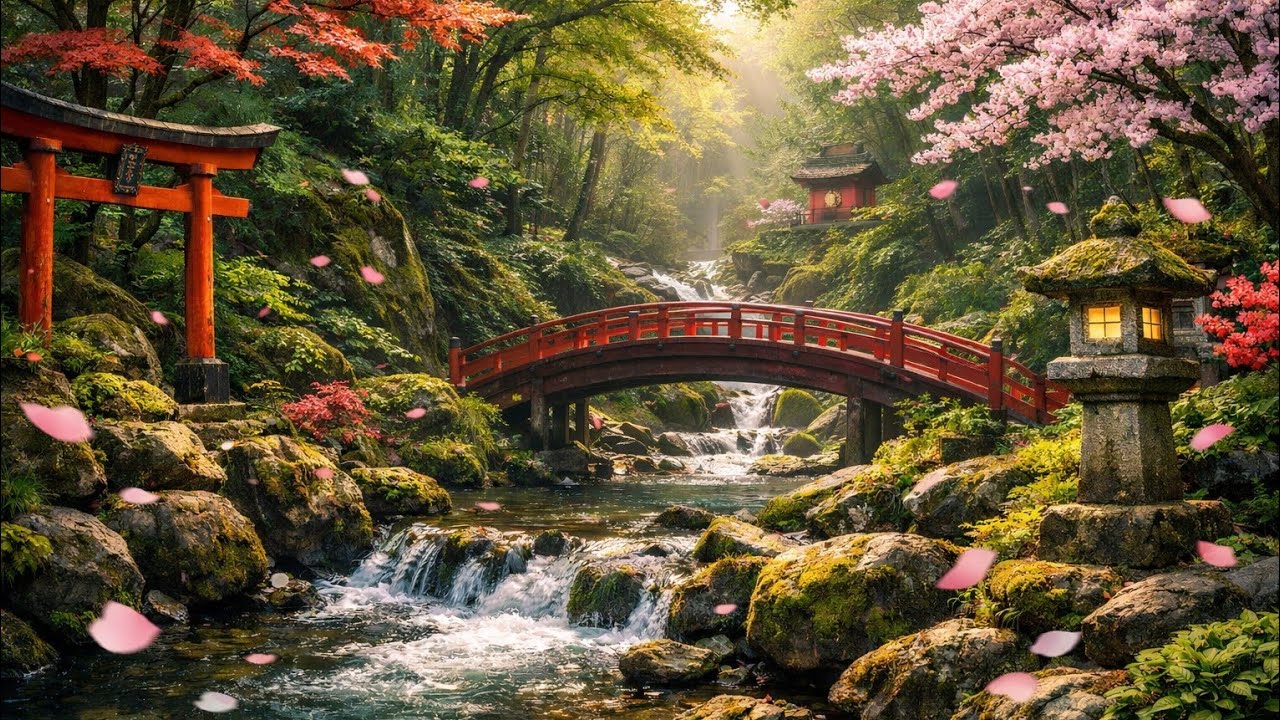 🍃 Riacho na Floresta | Meditação Profunda e Relaxamento Total