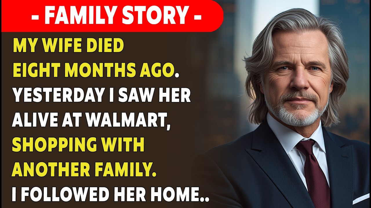 I Buried My Wife Eight Months Ago. Yesterday I Saw Her Alive At Walmart...