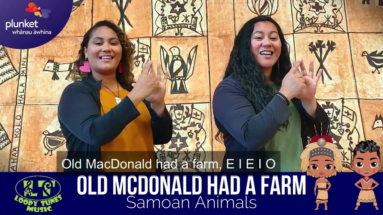 Old McDonald Had a Farm | Samoan Animal Names | Fun Kids Songs | Pasifika Beatz