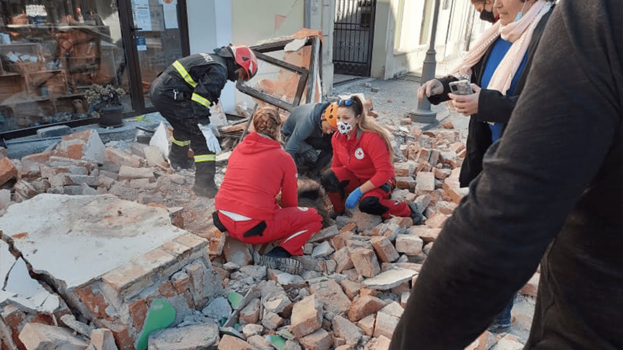 Croatia rocked by powerful 6.4 earthquake collapsing buildings