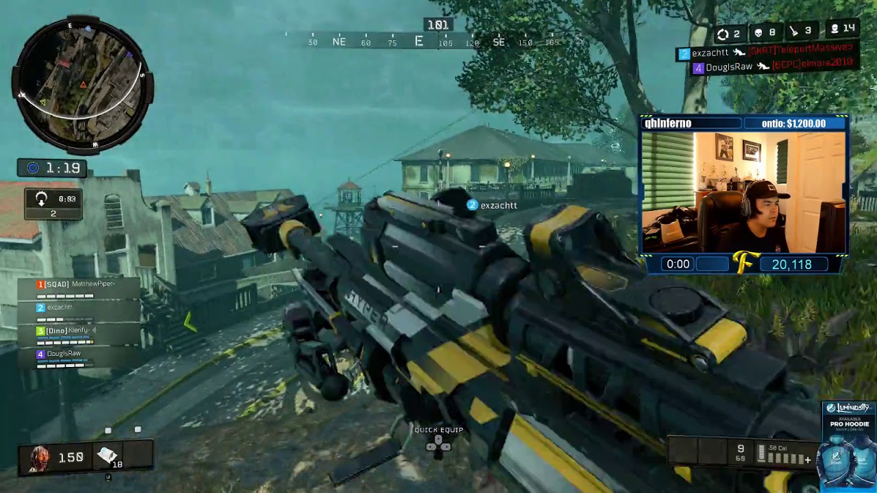 Formal and DougIsRaw Play Alcatraz Blackout! (COD:BO4)
