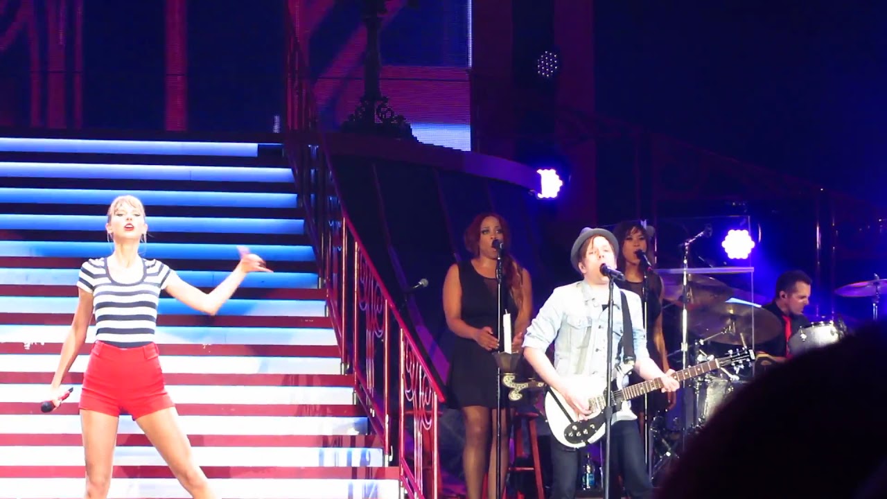 Taylor Swift & Patrick Stump sing 