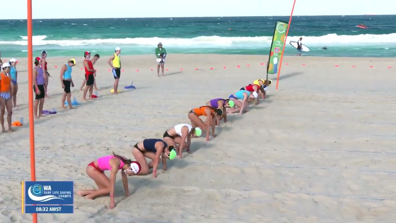 2026 SLSWA Champs - Female U17 Beach Sprint Final