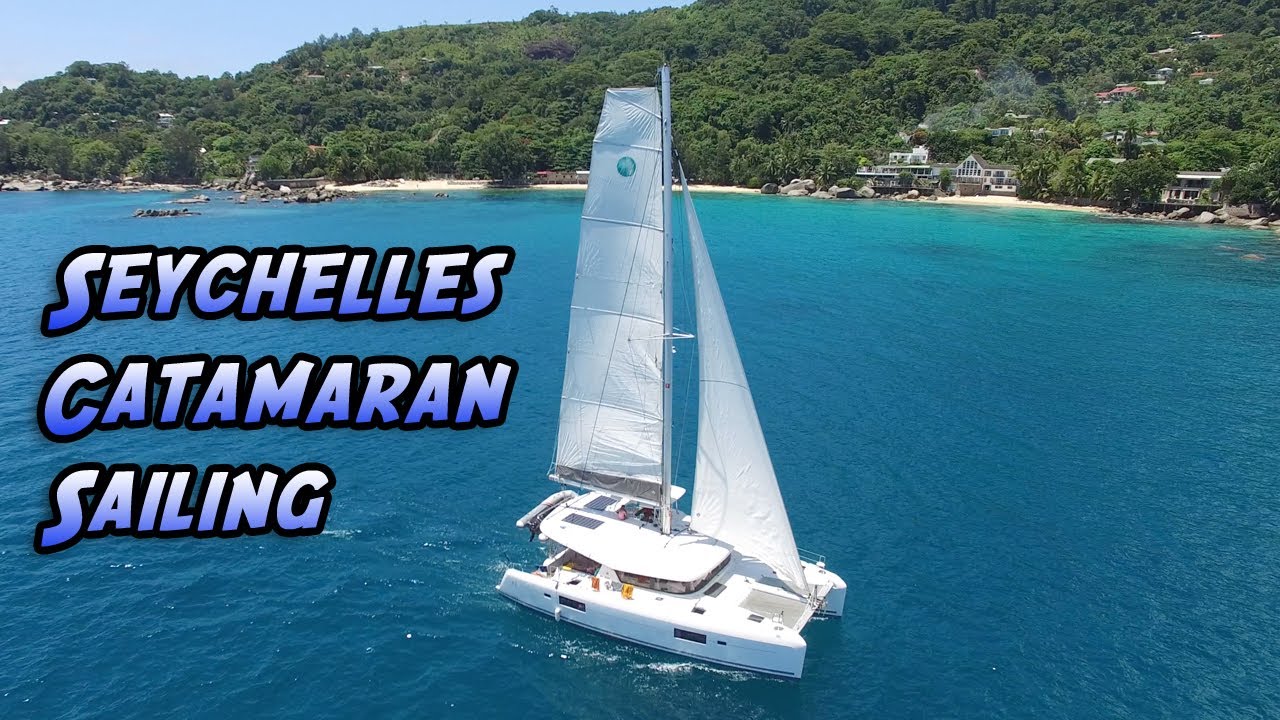 Seychelles Catamaran Sailing - La Digue, Felicite, Anse La Farine, Praslin ep. 2