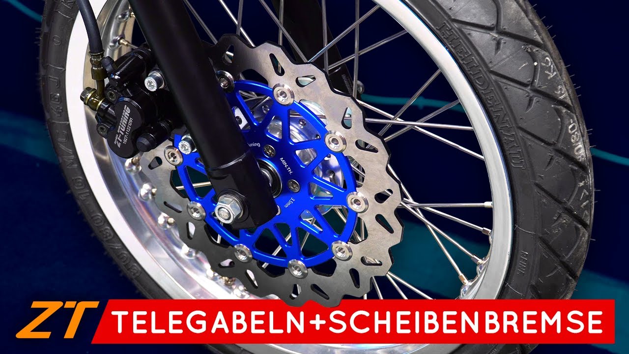 ZT Scheibenbremse+Telegabeln 🔧 EINBAU-ANLEITUNG | Für Simson