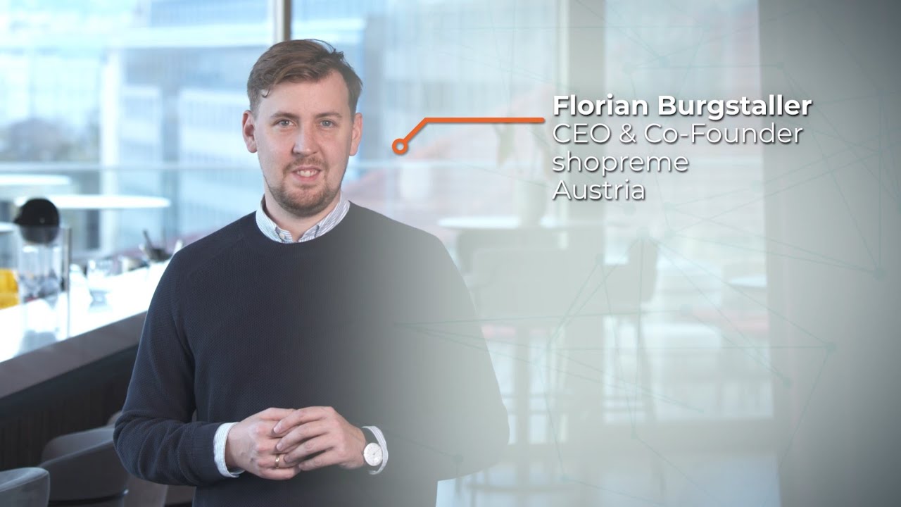 shopreme Scan & Go featured in Business in Europe TV Show