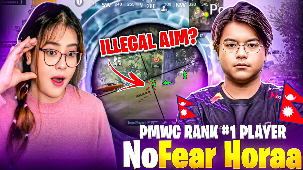 IS HE THE FASTEST PLAYER FROM NEPAL? @nofearpubg3911  4X KING | REACTION