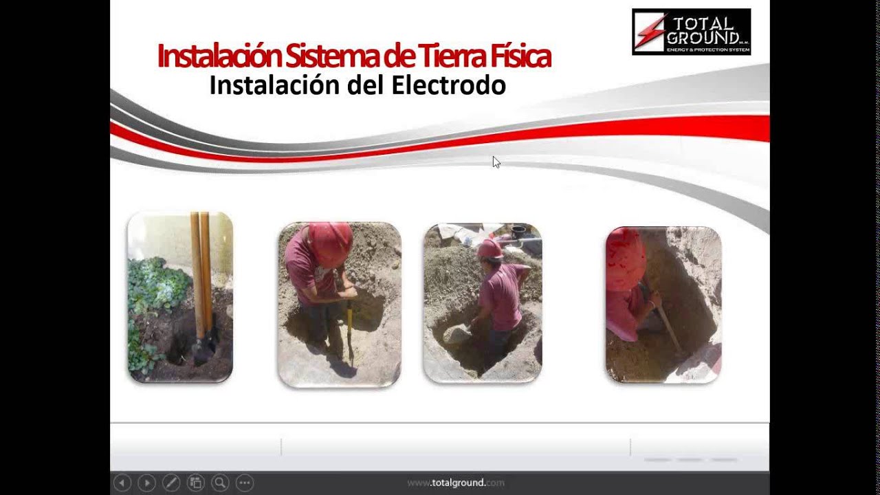 Instalación de Tierras Físicas y Pararrayos   TOTAL GROUND
