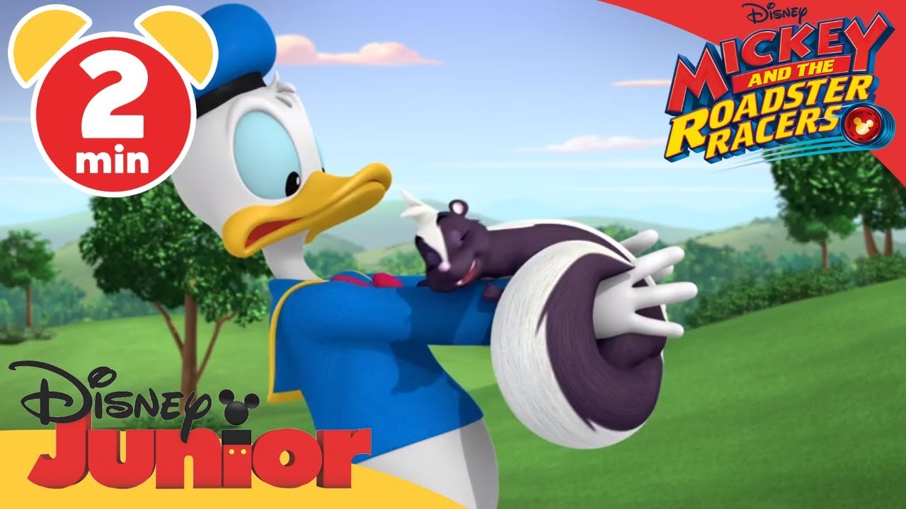 Mickey Mouse & The Roadster Racers |  Donald's Stinky Day | Clip