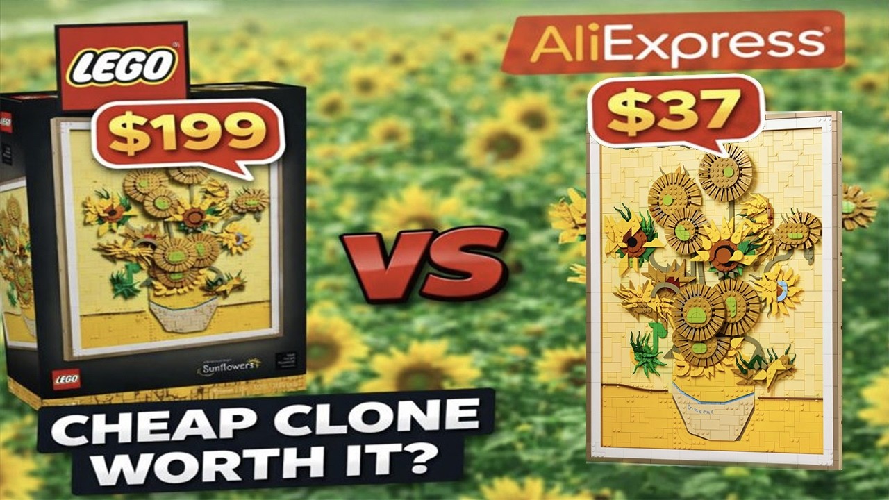 Fake Lego Vincent van Gogh – Sunflowers (31215) from Aliexpress Any Good?