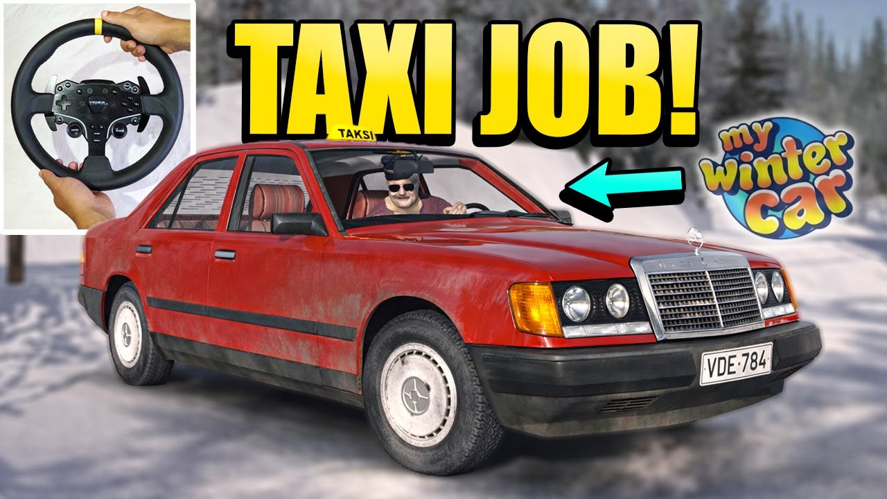 ALMOST RUINED My TAXI in My Winter Car!