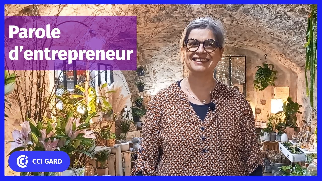 Accompagnement Entreprise : Parole d'entrepreneur avec Sandra Rocher, gérante de l'Atelier Végétal