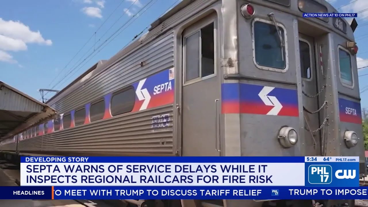 SEPTA service inspections to disrupt regional rail | PHL17 Morning News
