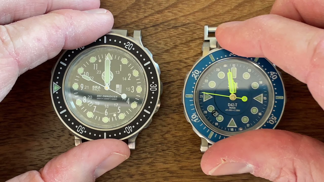 SēL instruments: Omnidiver mk1 vs D42t - side by side
