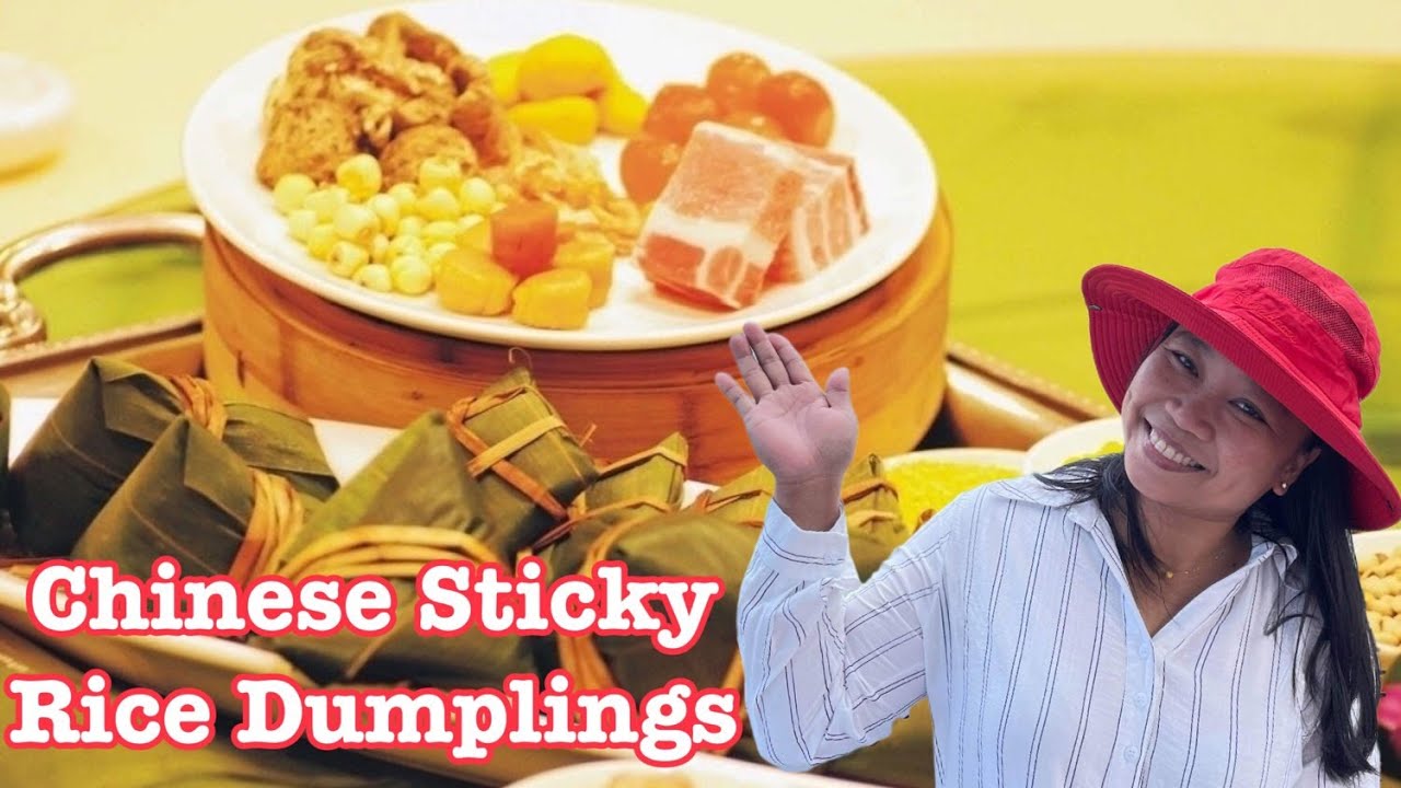 CHINESE STICKY RICE DUMPLINGS | DRAGON BOAT FESTIVAL | Evangeline Soloria