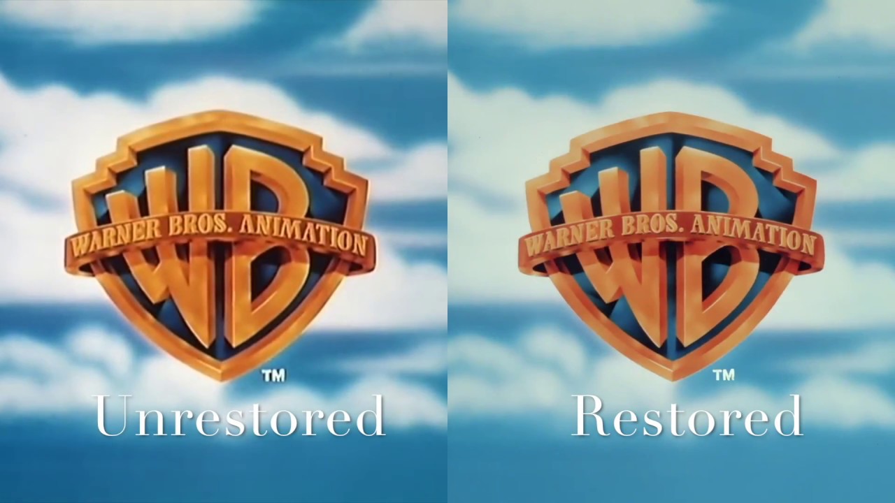 Batman: The Complete Animated Series Blu Ray Unrestored vs. Restored Old Video