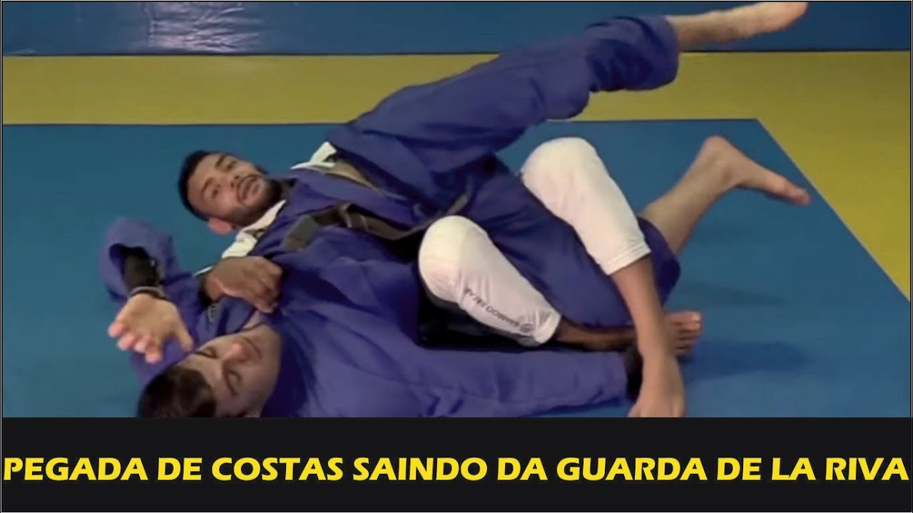 Pegada De Costas Saindo Da Guarda De La Riva Com O Campeão Do King Of Mats Leonardo Saggioro