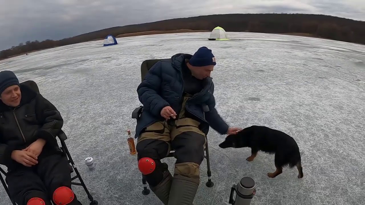 Рыбалка с ночевкой с.Хотомля Печенежское водохранилище.Март 2021.
