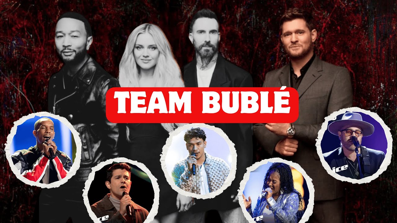 Team Bubl&eacute; | FULL SUMMARY | The Voice USA 27 | Blind Auditions