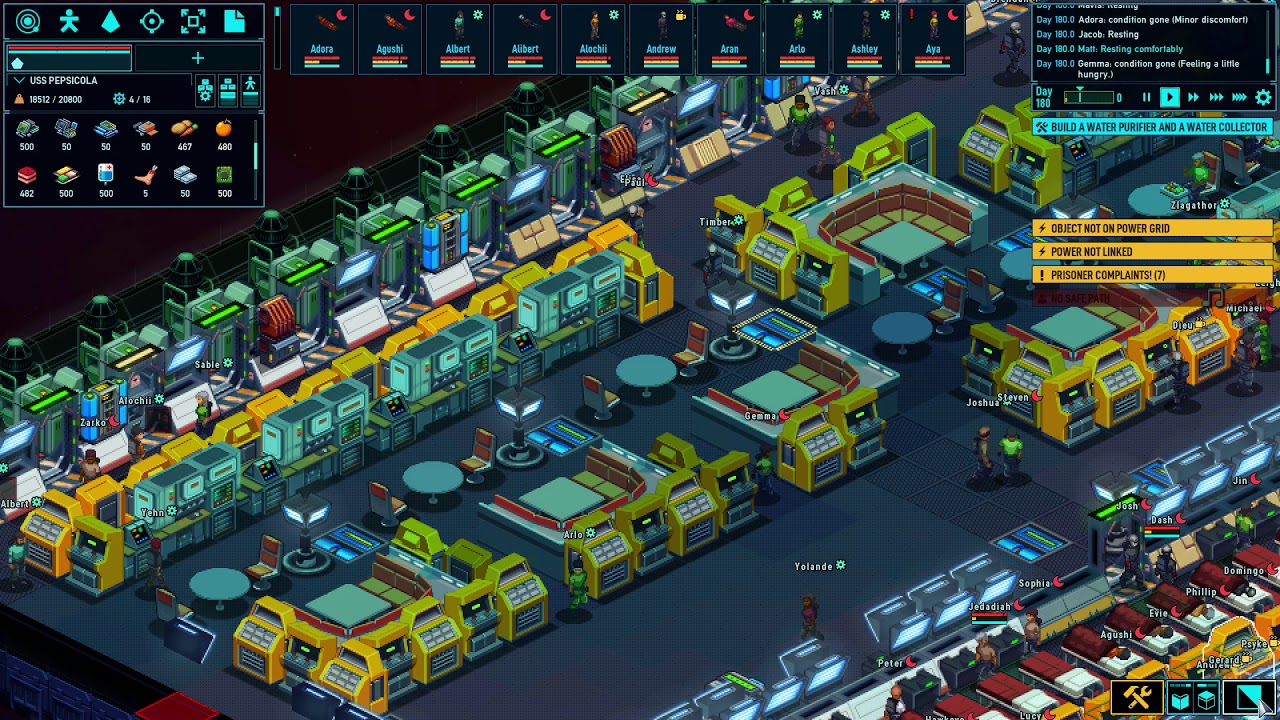 Space Haven - Rebuilding the flagship for 200 crew