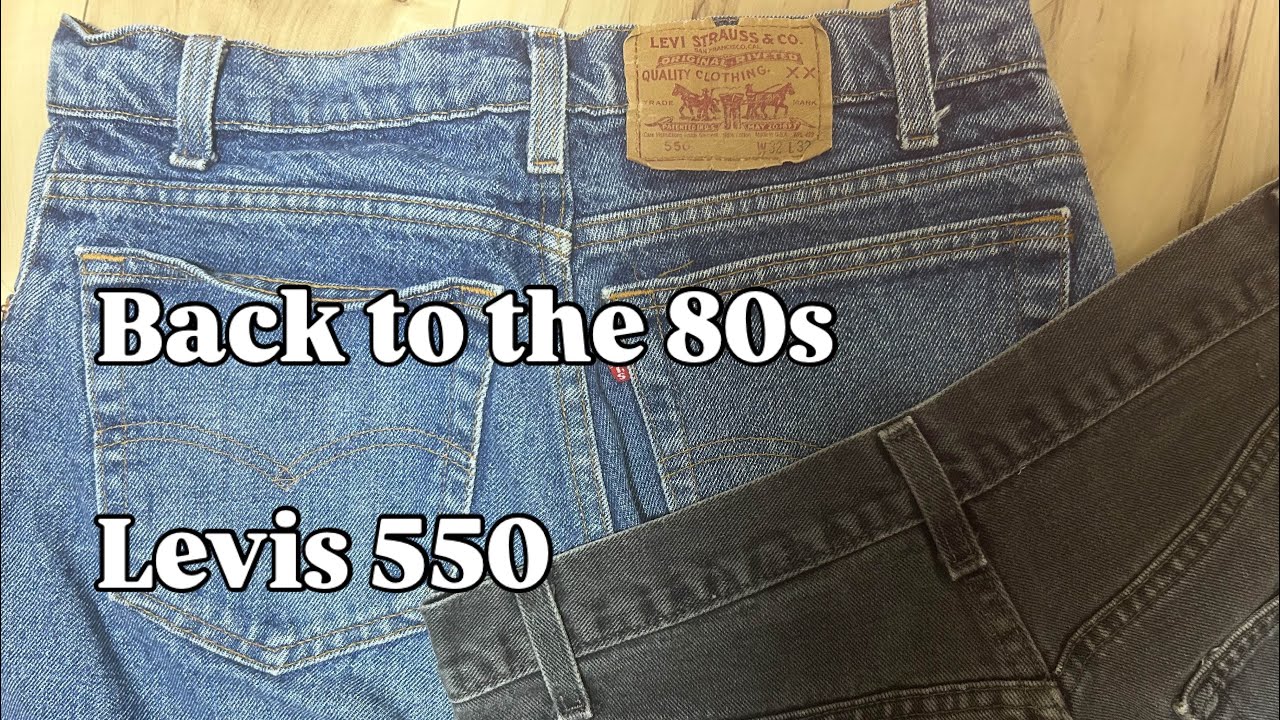 [古着・アメカジ62] リーバイス550をジャストサイズで501と比較してみた