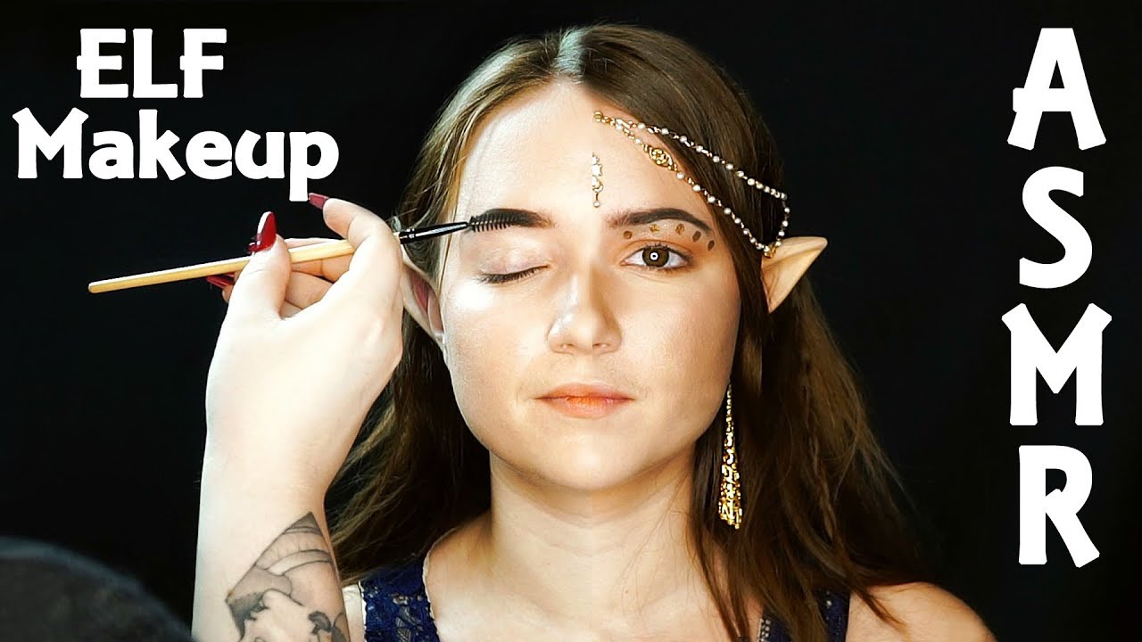 No Talking ASMR Makeup Transformation Elf Princess