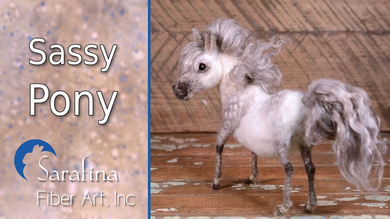 Needle Felted Tutorial - Sassy Pony