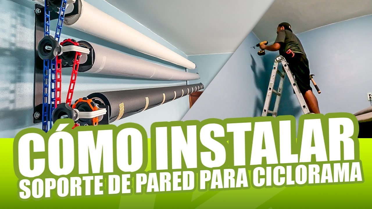 ACOMPAÑAME A INSTALAR UN SOPORTE DE PARED PARA CICLRAMA 📸