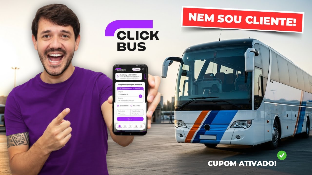 ClickBus &eacute; Confi&aacute;vel? Como Comprar na ClickBus com Cupom de Desconto (Passo a Passo REAL)
