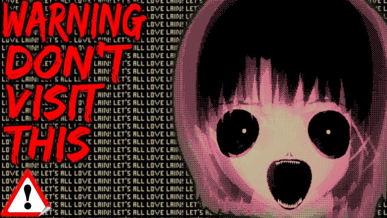 THIS SCARY ANIME WEBSITE MESSES WITH MY MIND! [LET'S ALL LOVE LAIN | WIRED SOUND]
