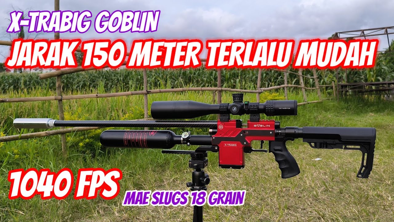 X-TRABIG GOBLIN MERAH 🔥 LW POLYGON 69 GERMANY 150 meter terlalu mudah 🔥