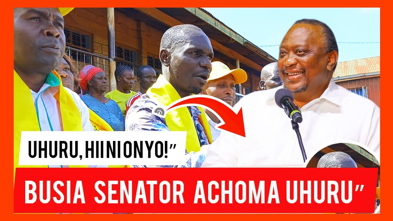 Incoming Busia Senator, warning to uhuru Kenyatta, wachana na sisi Waluhya