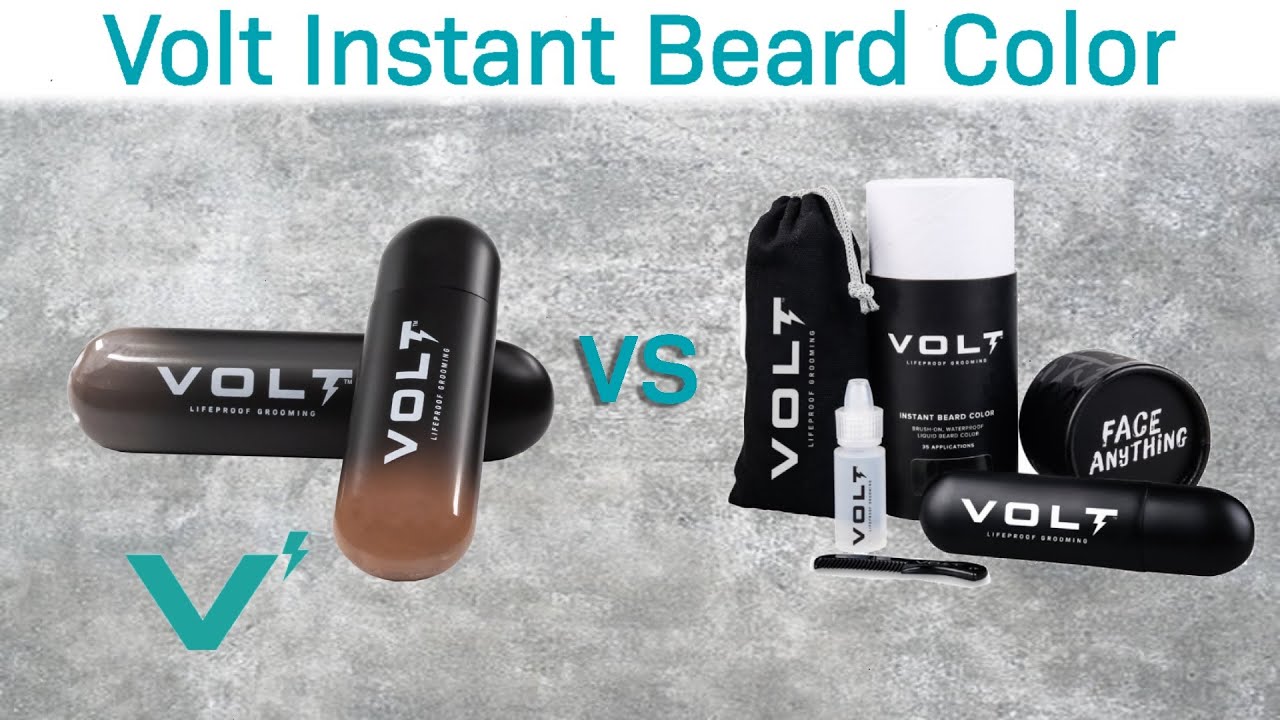 All Volt Instant Beard Color Kits Explained | Volt Beard Color