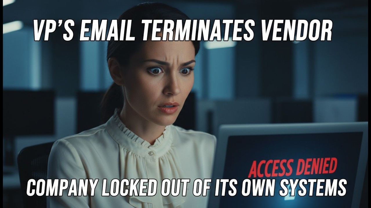 VP's Termination Email Backfires 
