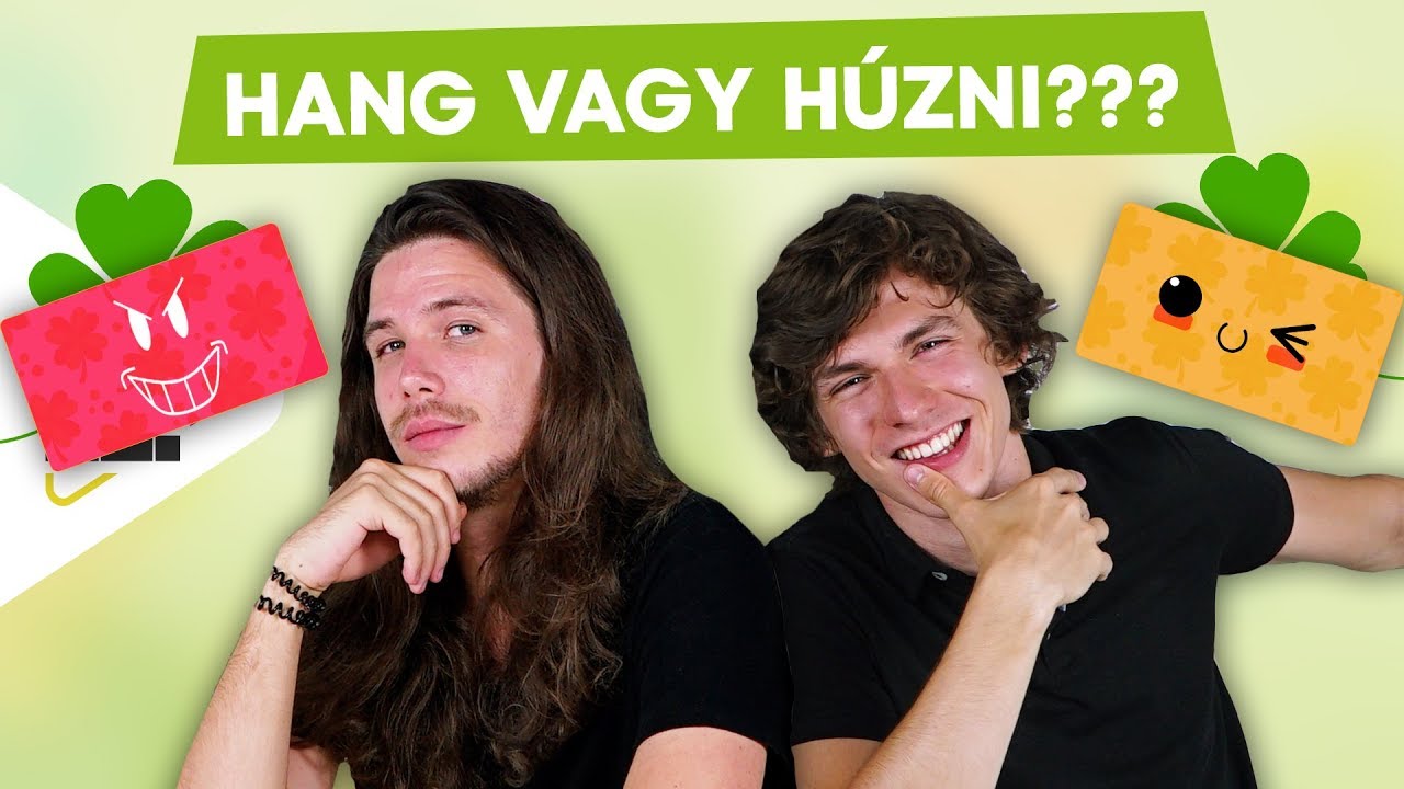 HANG VAGY HÚZNI??? Simonffy Peti és EatMyPie a Csúcsjátszmában | Játsszuk le!
