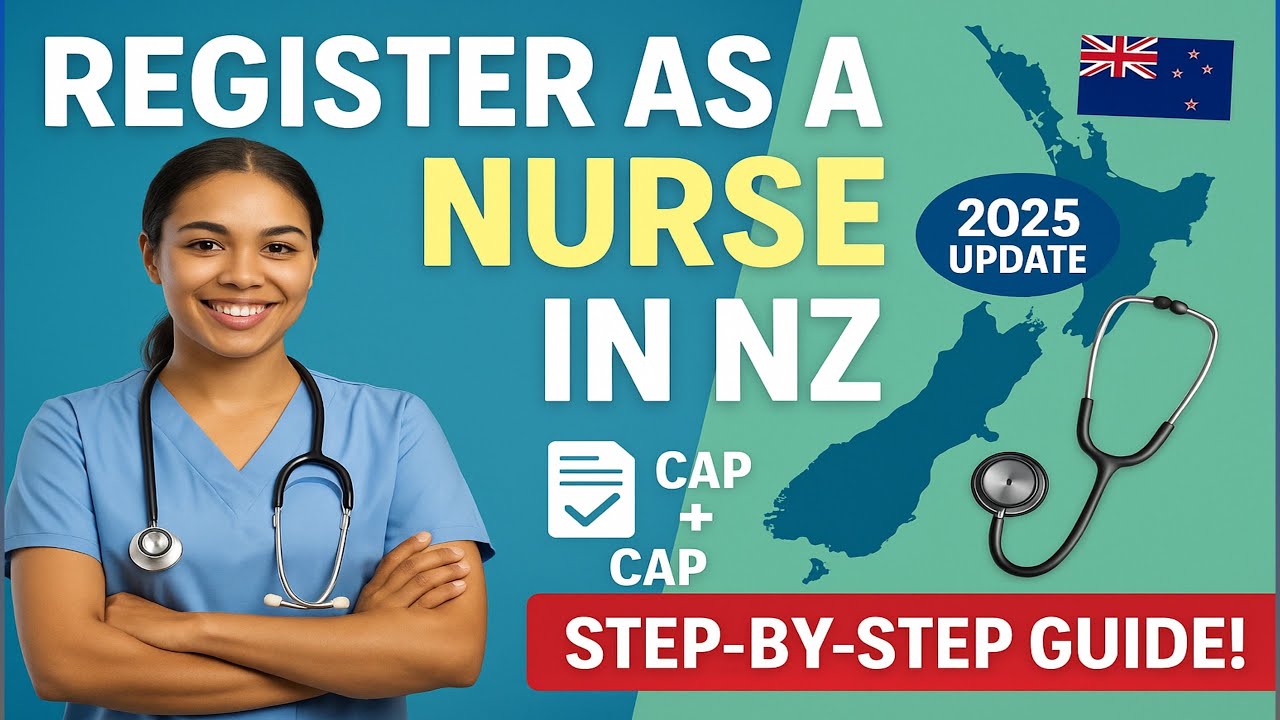 “How to Register as a Nurse or Caregiver in New Zealand 🇳🇿 | Step-by-Step Guide”