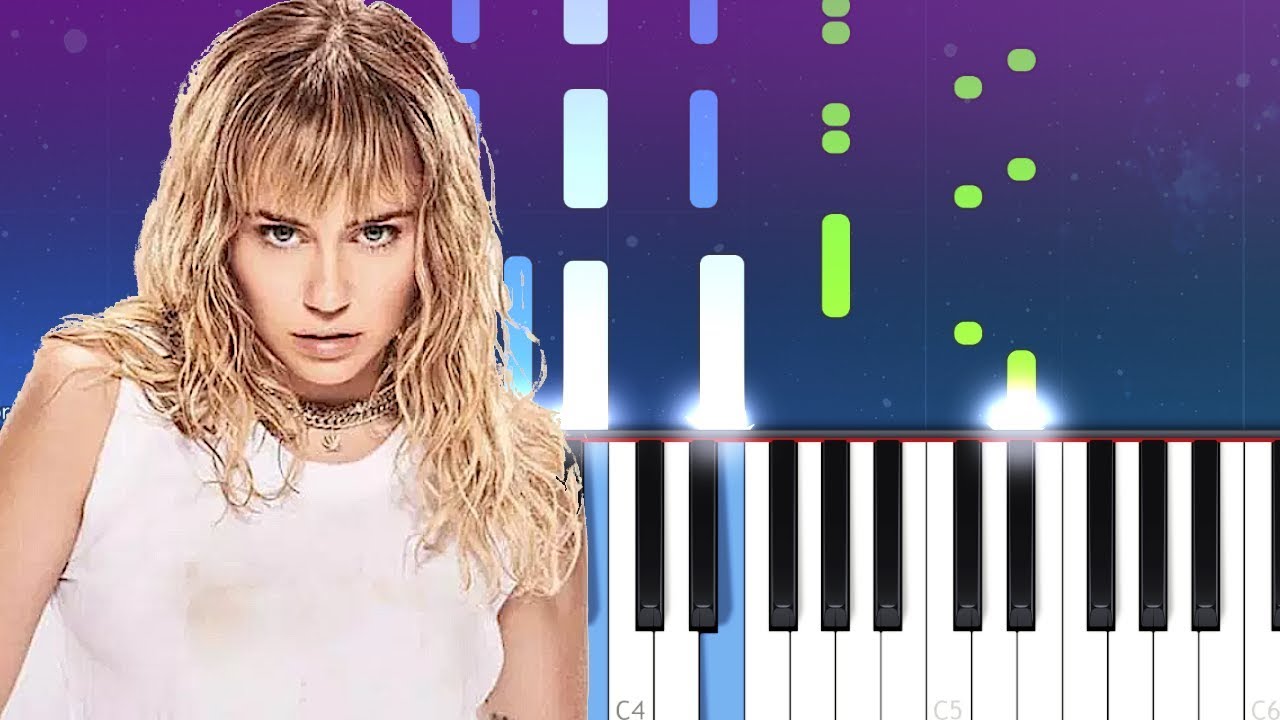 Miley Cyrus - Mother's Daughter (Piano Tutorial)