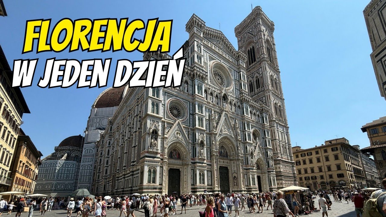 FLORENCJA w 1 DZIEŃ (TOSKANIA) 🇮🇹 Ile Kosztuje Wstęp i Transport? Duomo, Dawid, Rzeźby!