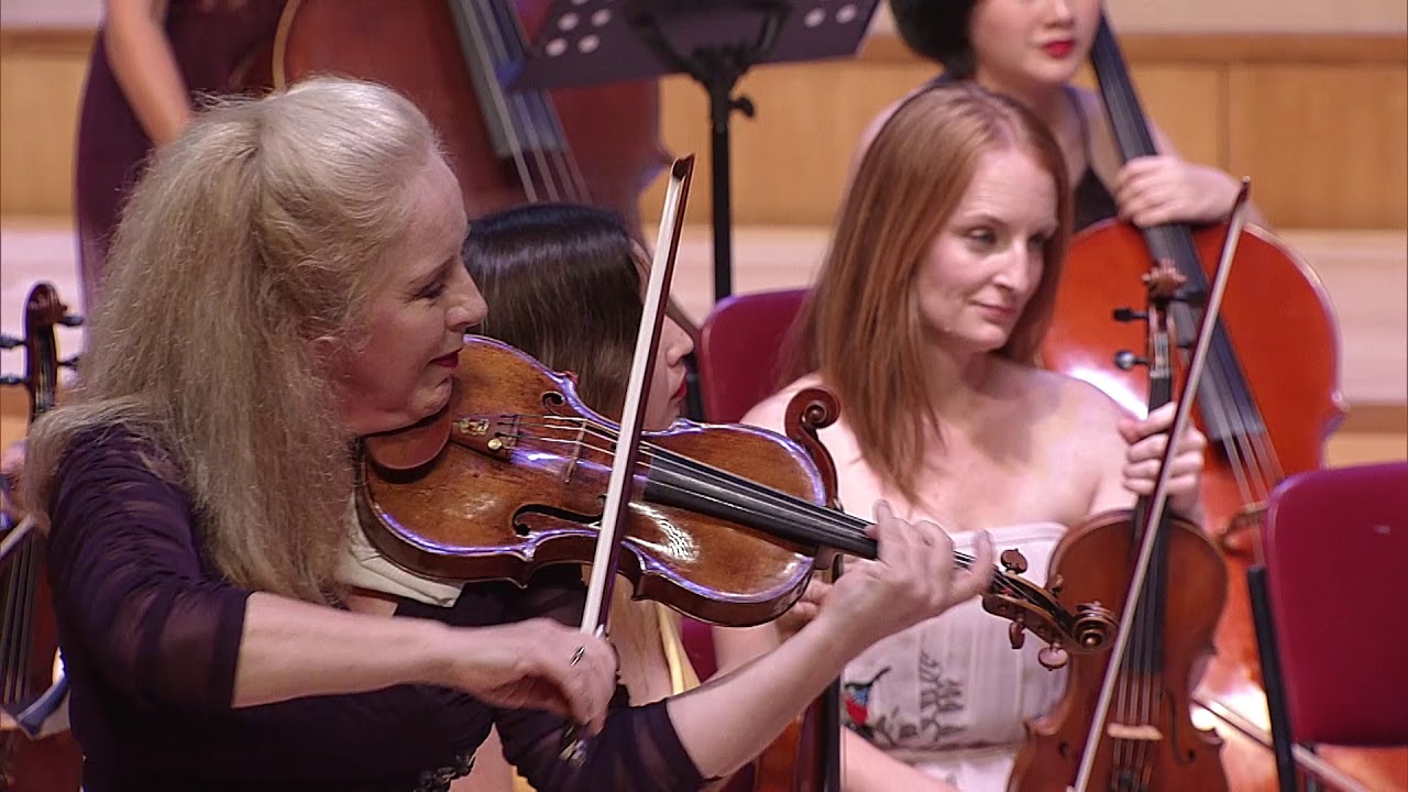 Bottesini Grand Duo, Stephanie Chase, violin, Jeff Bradetich, double bass