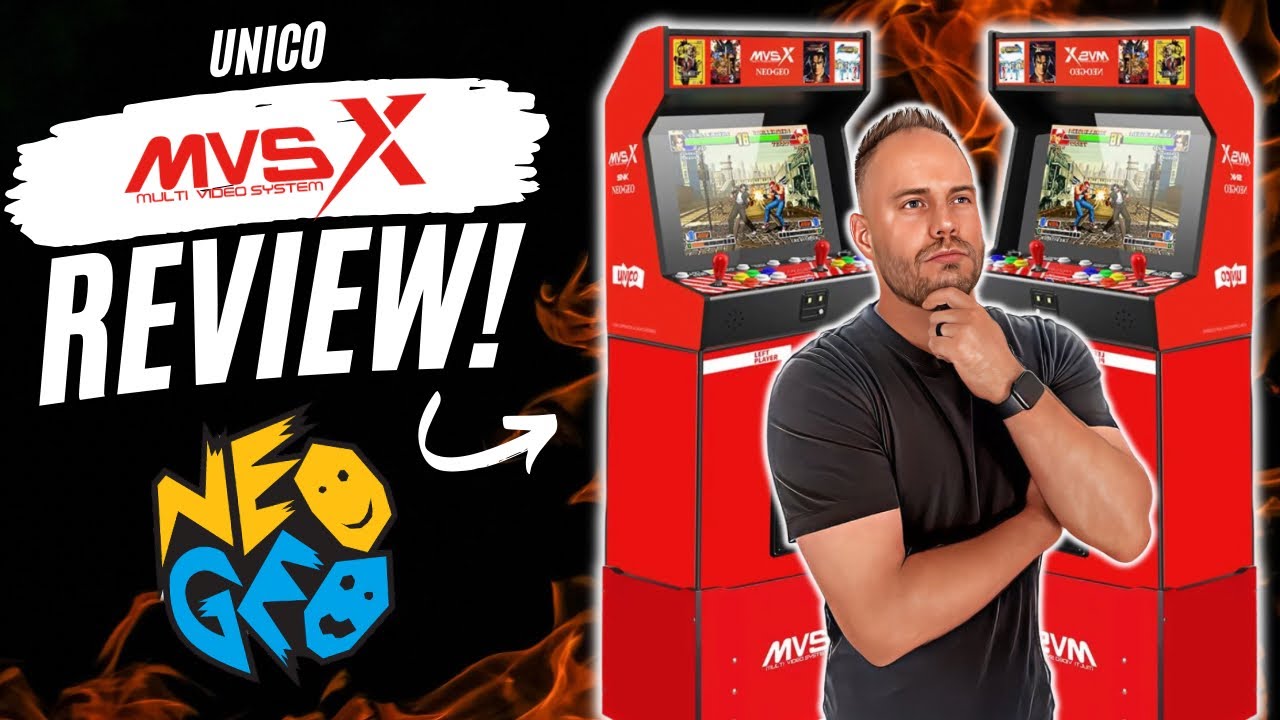 Обзор домашней аркадной системы Neo Geo MVSX!