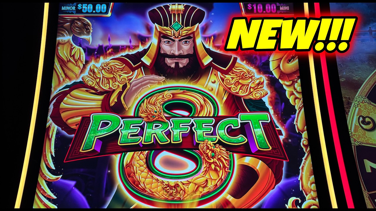 🚨NEW SLOT! PERFECT 8 @DelawareParkCasino