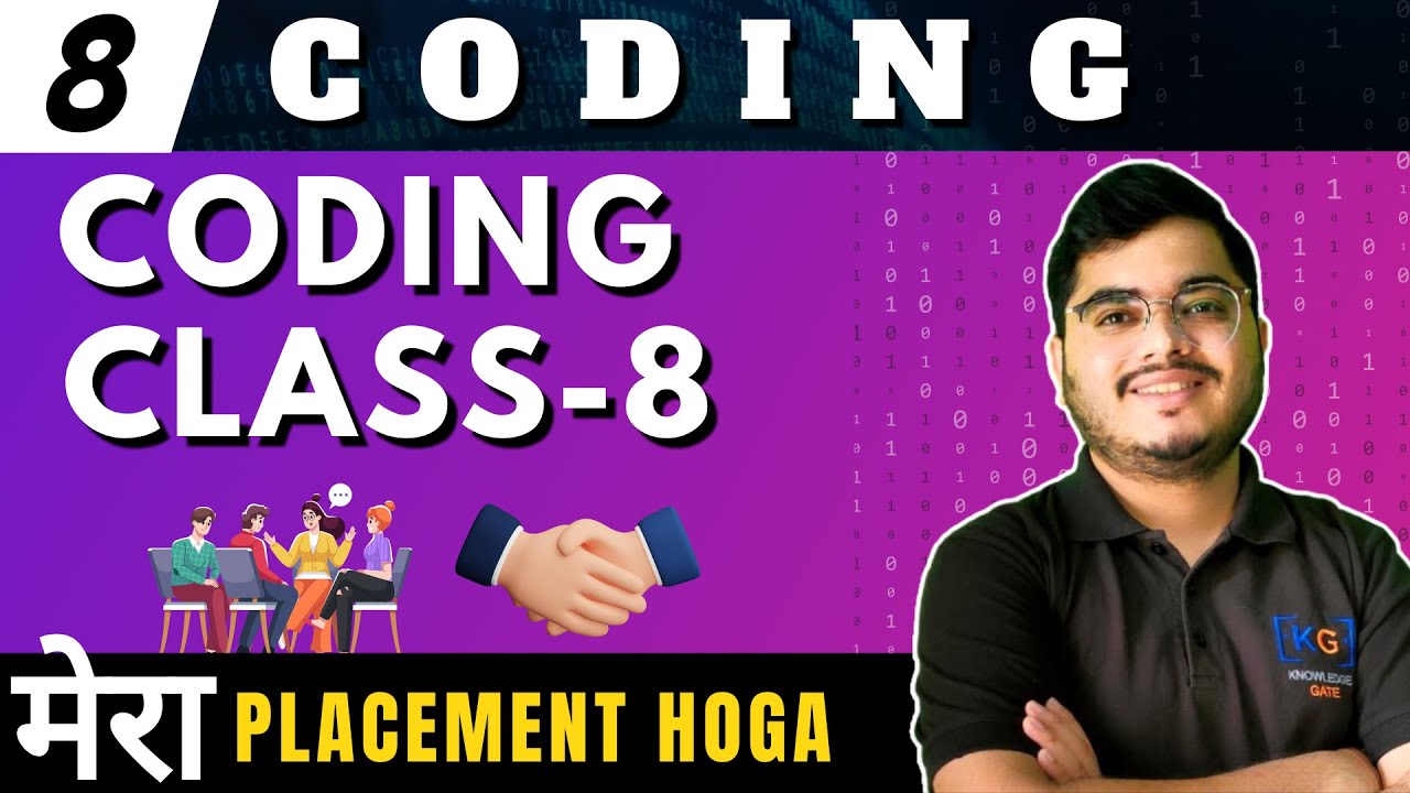 🛑Lecture 8: Coding for Placements | Pointers in C language | Mera Placement Hoga