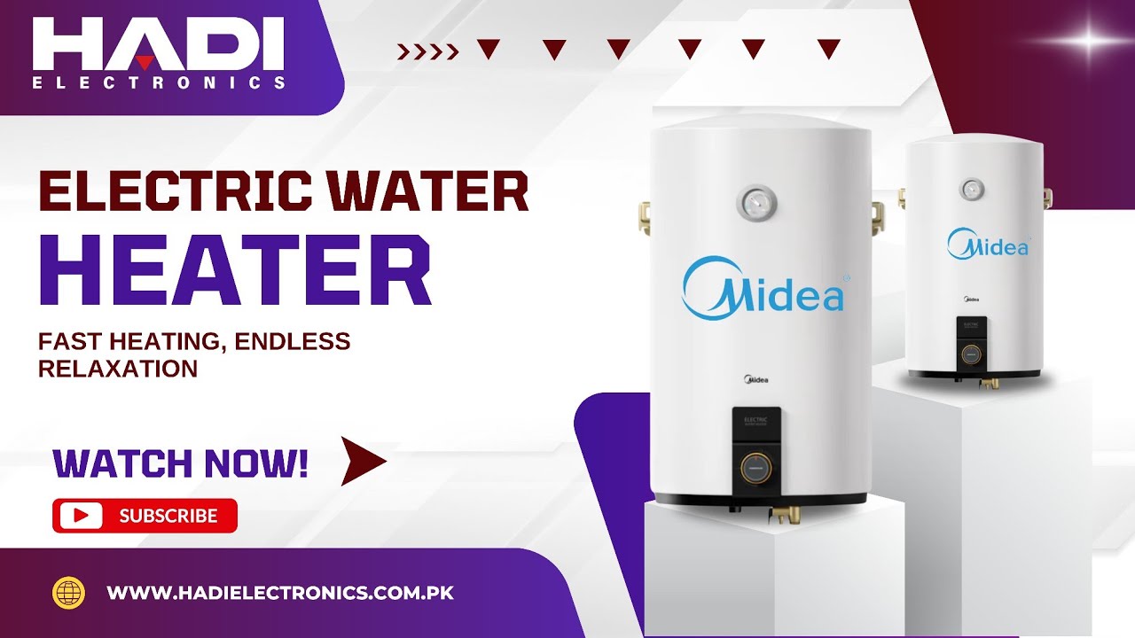 Midea Electric Water Heater | New Model 2024 D30-20FN | Rivew | Available at Hadi Electronics