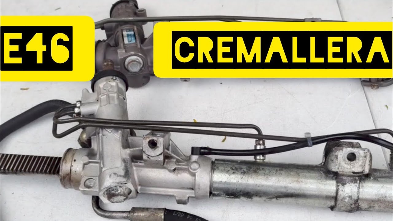 E46 Cambio de cremallera, bomba y filtro de dirección hidráulica