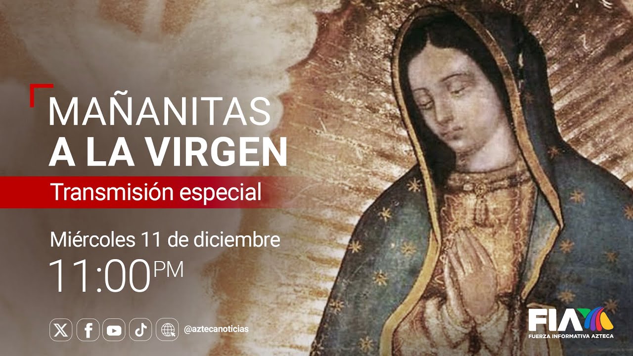 #EnVivo | En la Basílica de Guadalupe miles de mexicanos conmemoran el #DíaDeLaVirgen con Mañanitas