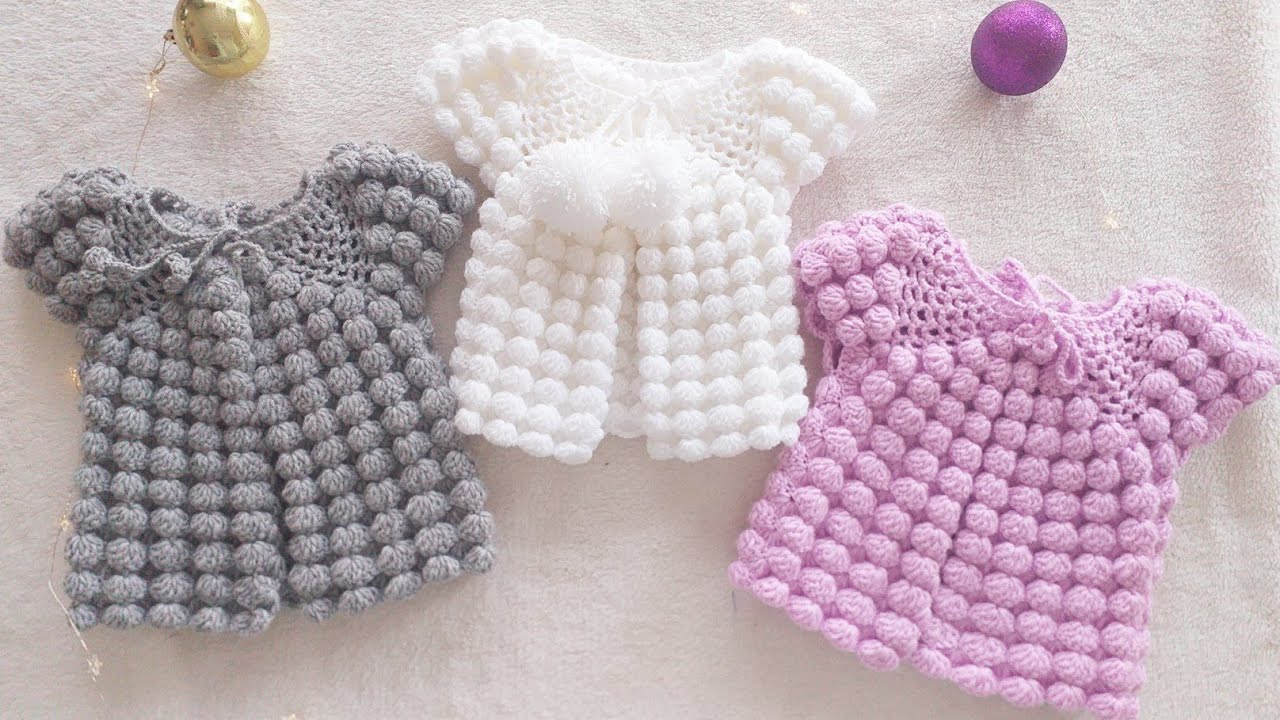 Вязаный крючком жилет topitop Baby часть 1